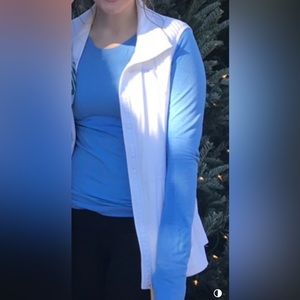 LuluLemon run for cold vest WHITE